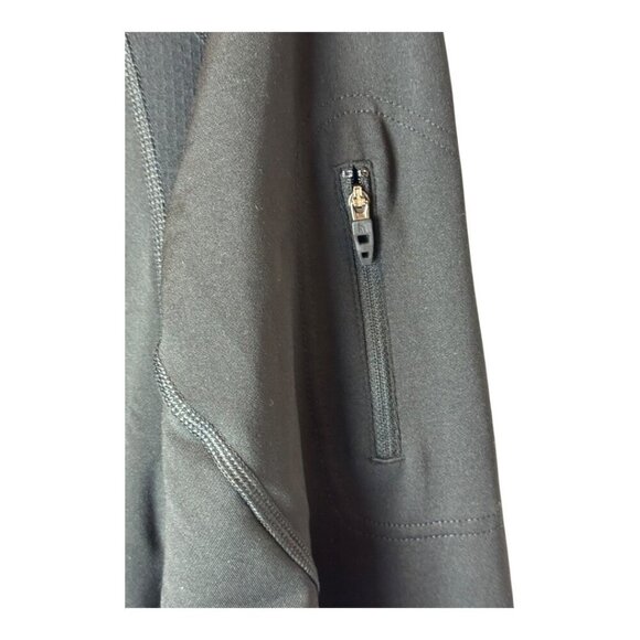 The North Face Shirt Men Small Black Vapor Wick Impulse Quarter‎ Zip Gorpcore - Picture 6 of 13